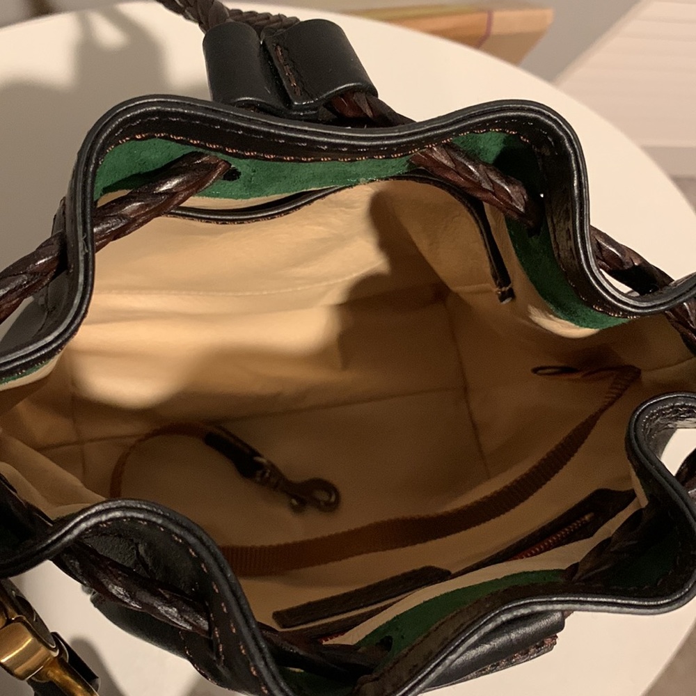 💕Dooney & Bourke Florentine Leather Small Bucketbag - Picture 5 of 7